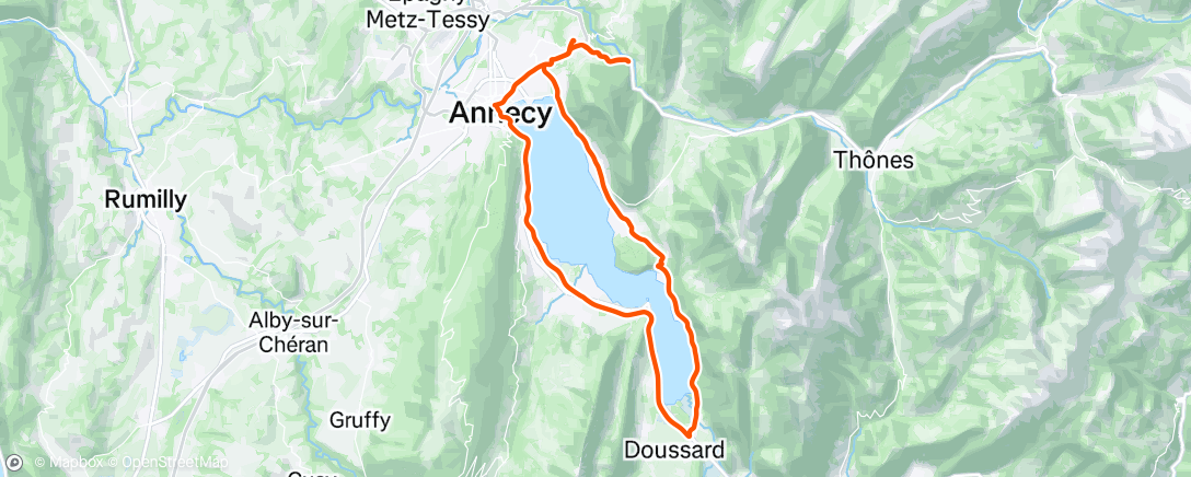 Map of the activity, Pause dej avec Onze 42