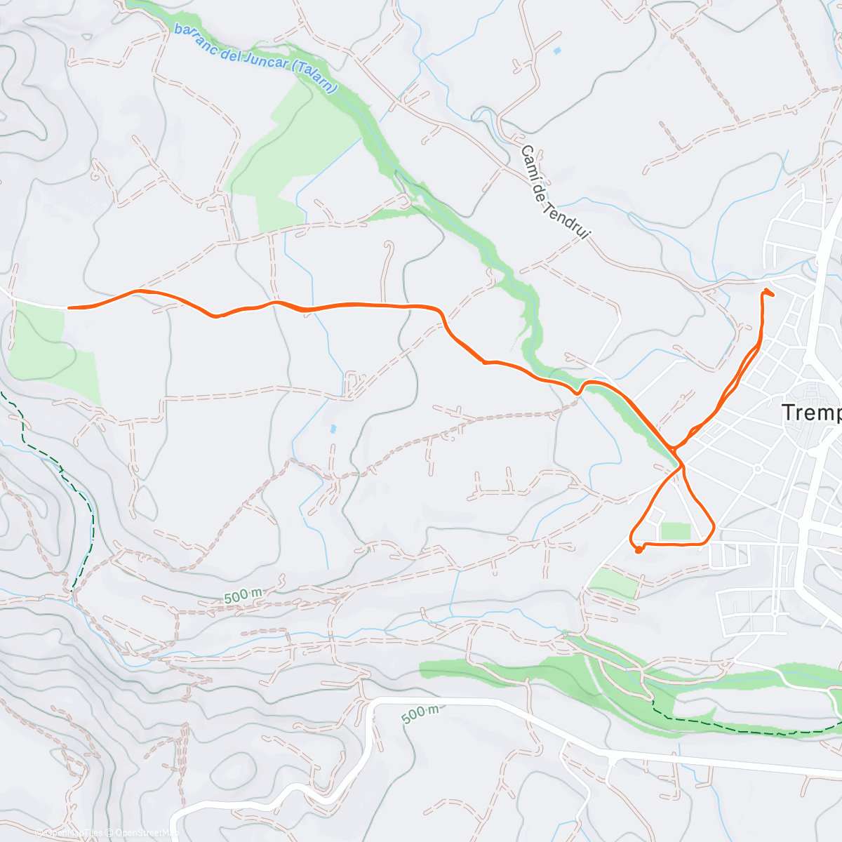 Карта физической активности (Little ride with Erik)