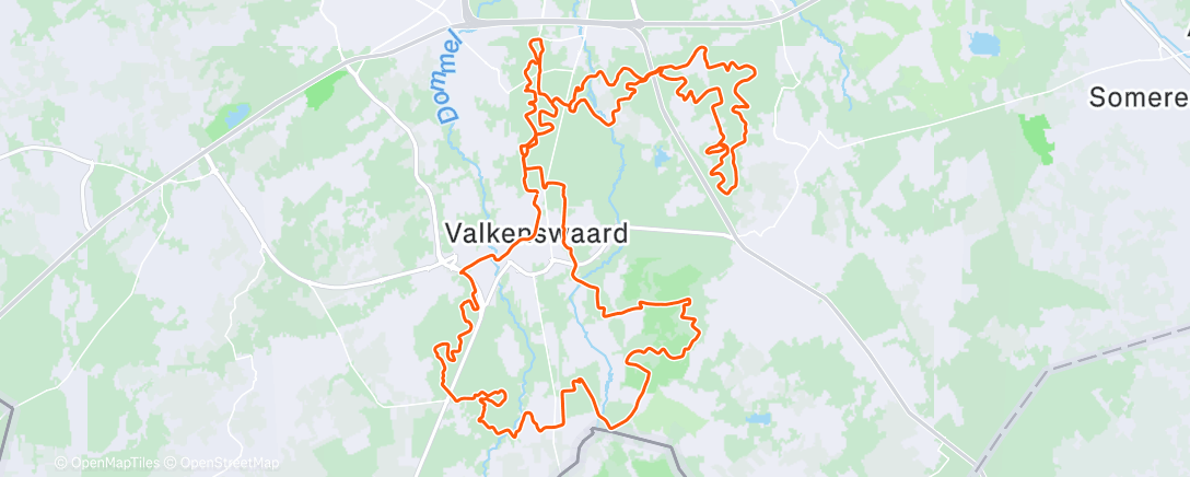 Map of the activity, Lekker beschut