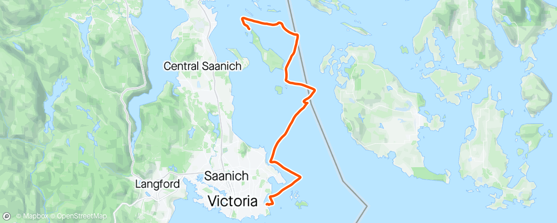 Map of the activity, Sidney Spit > Home
