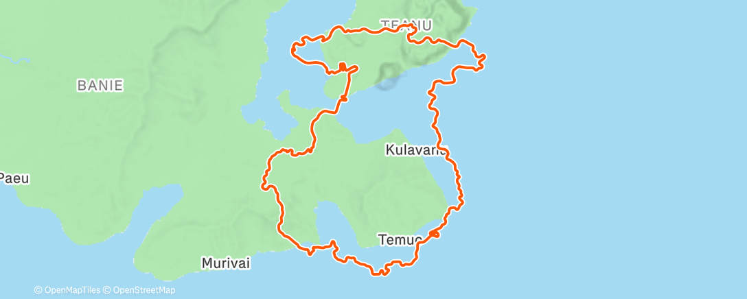 Map of the activity, Zwift - The Big Ring in Watopia