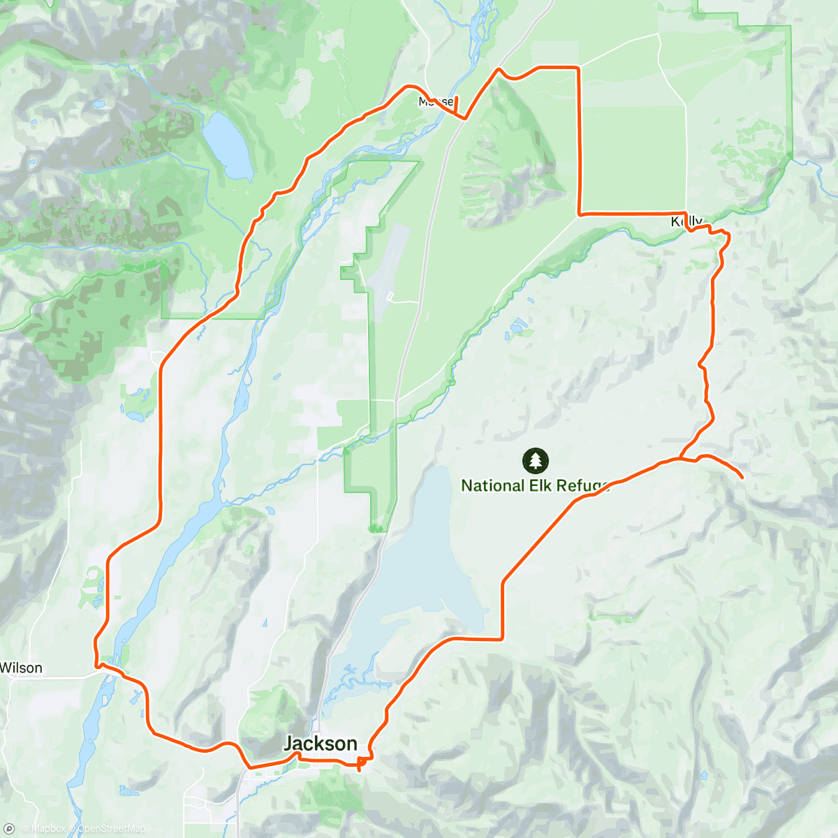 Map of the activity, Gravel bike maiden voyage