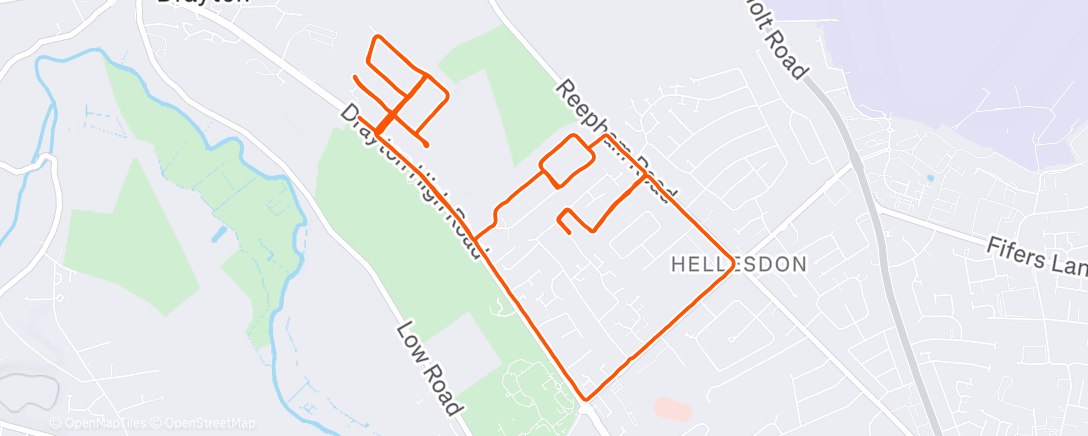 Map of the activity, Bimble in the Arctic