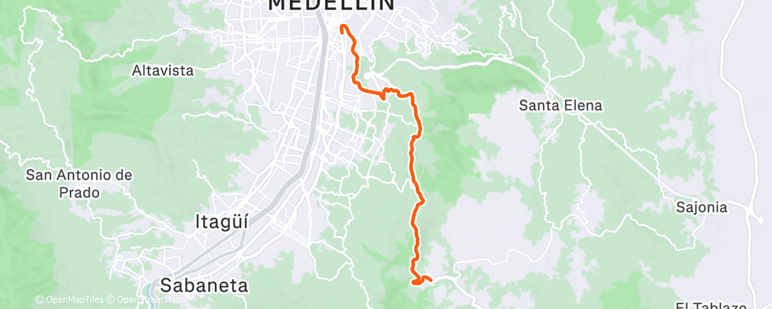 Карта физической активности (Palmas)