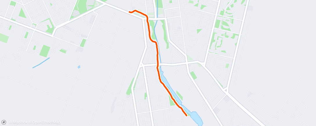 Map of the activity, Утренняя прогулка