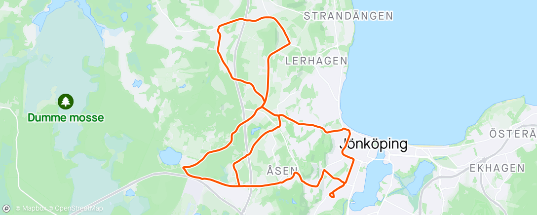 Map of the activity, Hej o hå