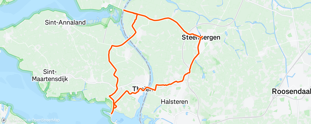 Map of the activity, Namiddagrit