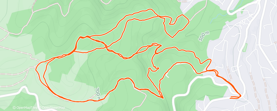 Map of the activity, Chain snap