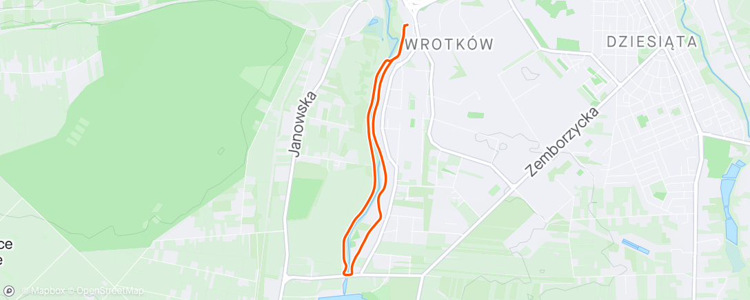 Map of the activity, Walk 🐦