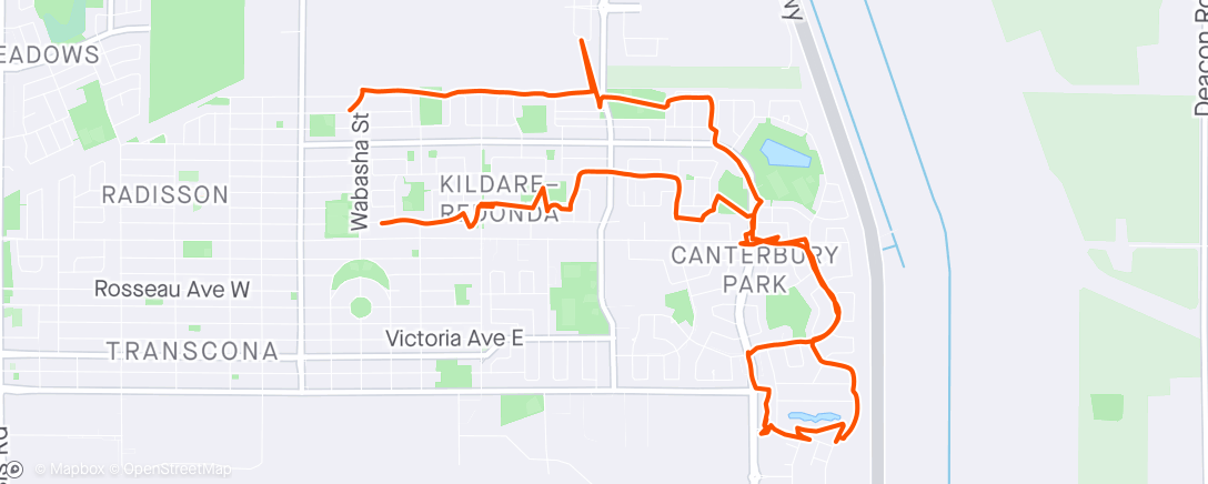 Map of the activity, First ride of the year!!!