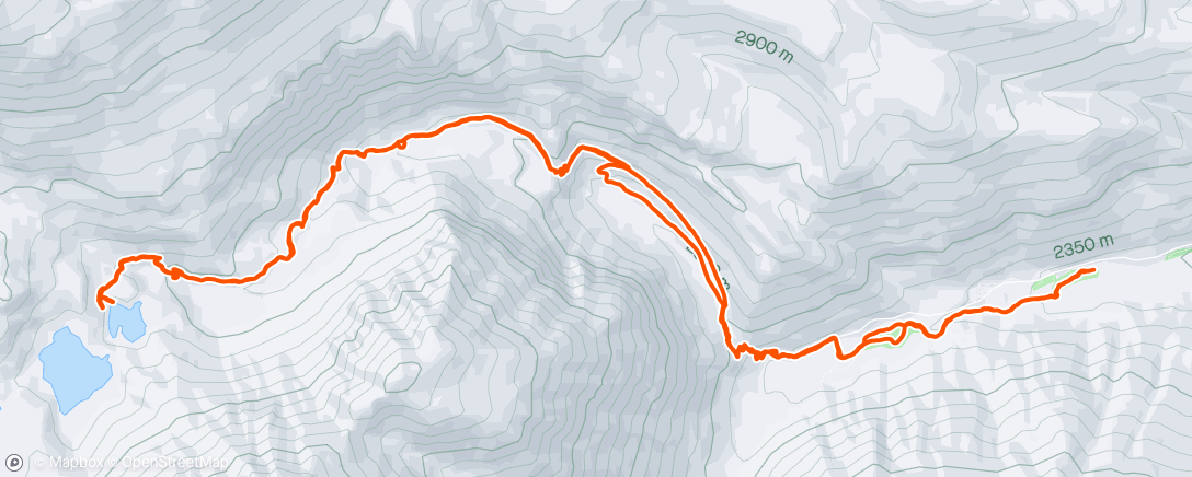 アクティビティ「Morning Trail Run」の地図