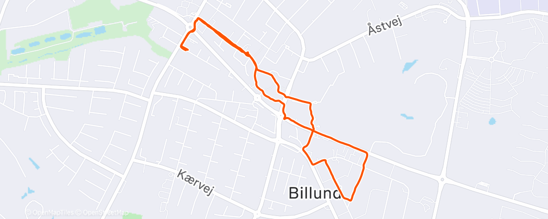 Карта физической активности (Camminata mattutina)