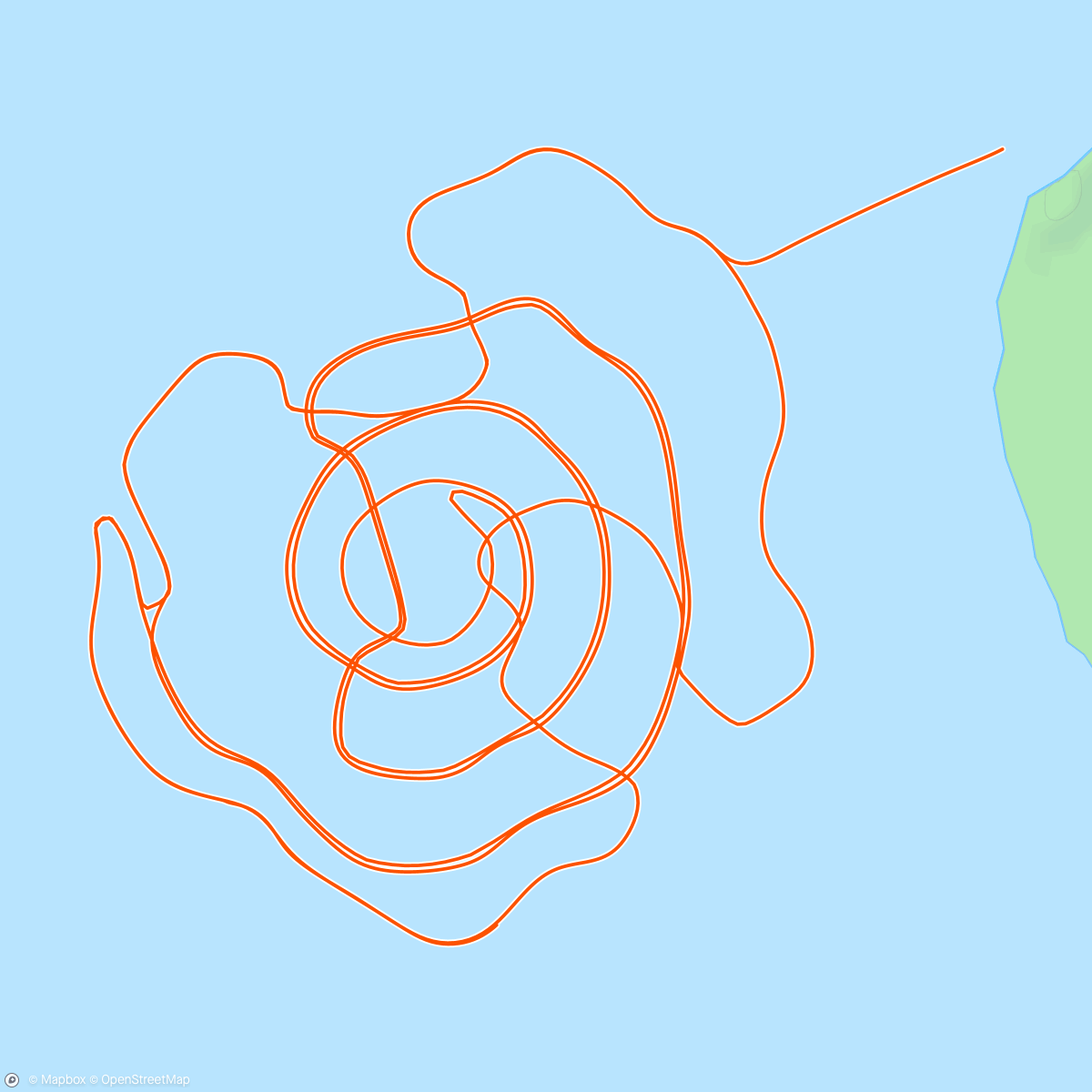 Map of the activity, Zwift - Lavender Unicorn on Whole Lotta Lava in Watopia