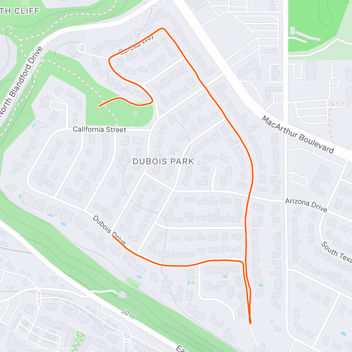 Карта физической активности (Last lil’ home loops)