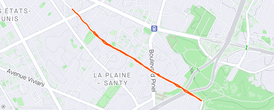 Map of the activity, Lyon, Mairie de Lyon 8ème arrondissement / Bron, Parc De Parilly