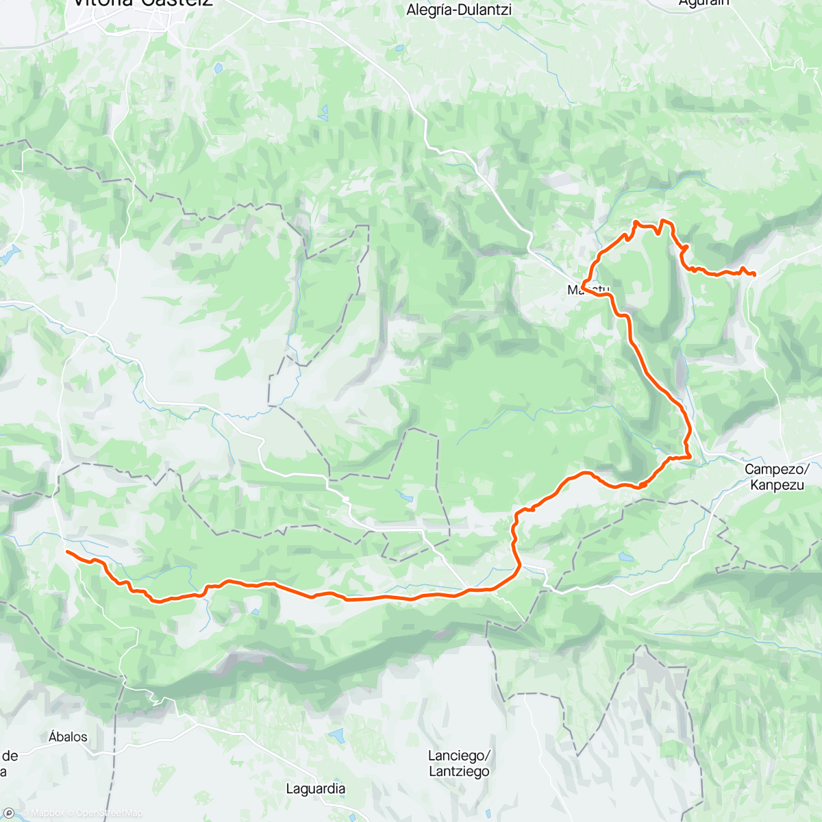 Map of the activity, ROUVY - La Vuelta 2022 | Stage 4 - Urizaharra