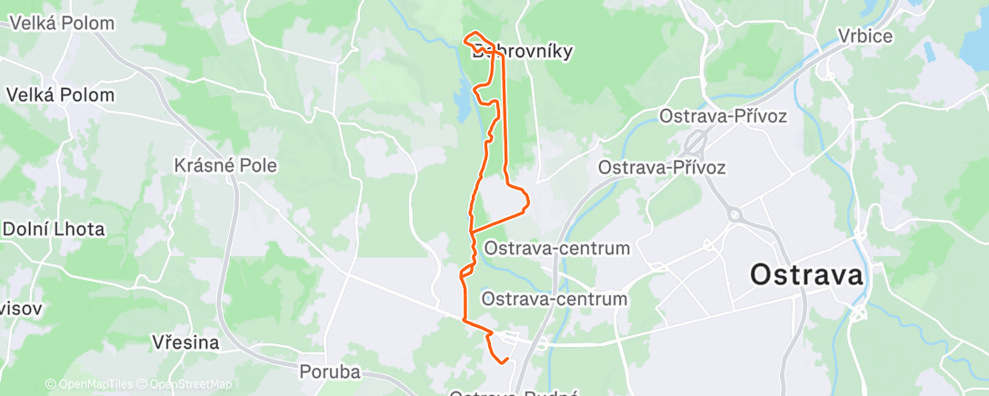 Map of the activity, Tu mě to bolí, tu mě to píchá.. 🙈