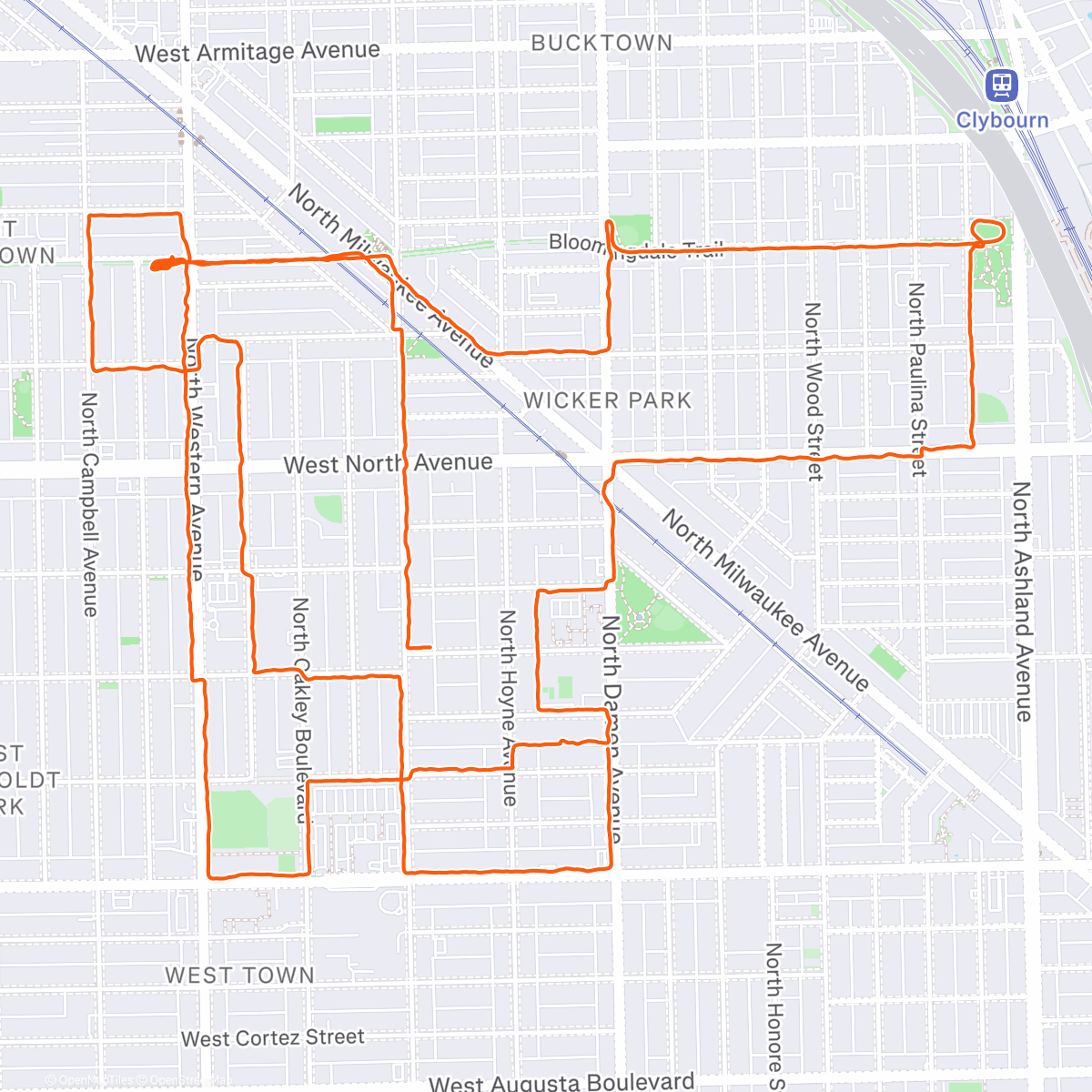 Map of the activity, Stroll 🚶‍♂️