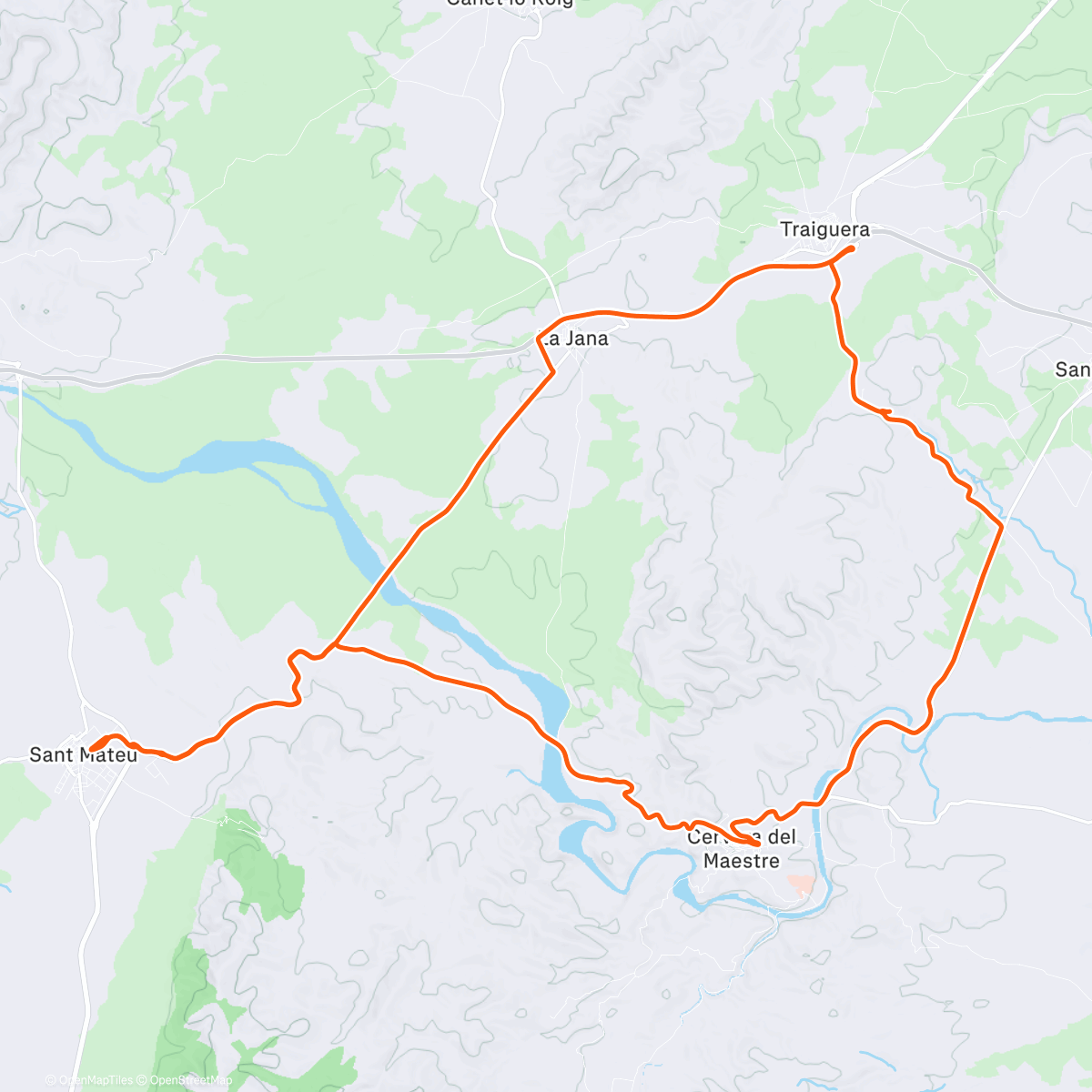 Map of the activity, 📍Sant Mateu
