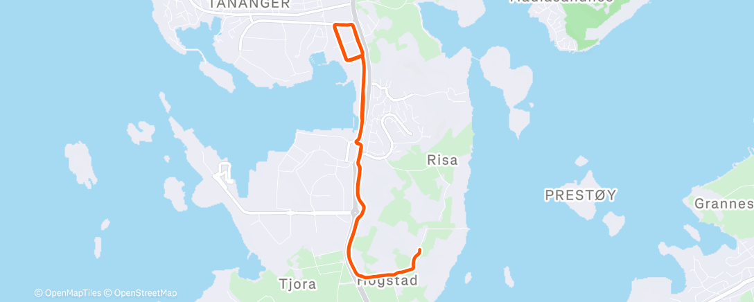 Map of the activity, 10 x 1000 m 🦌