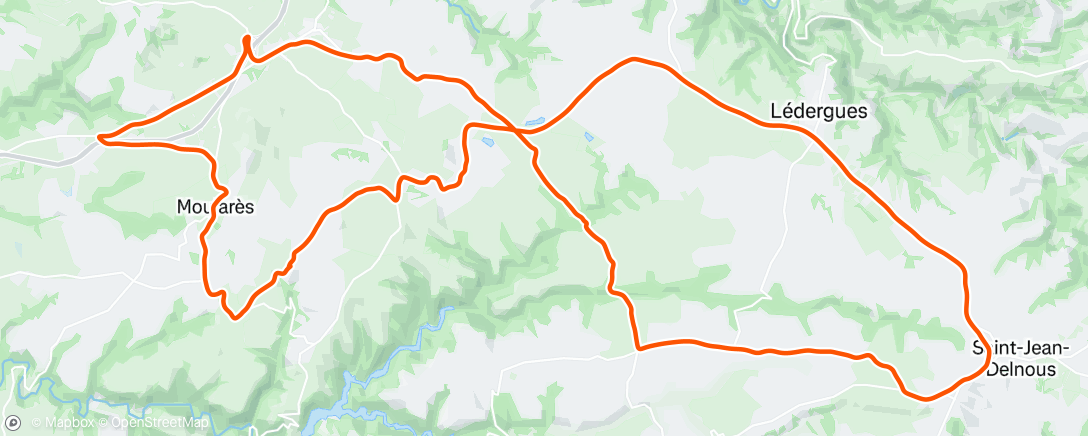Carte de l'activité