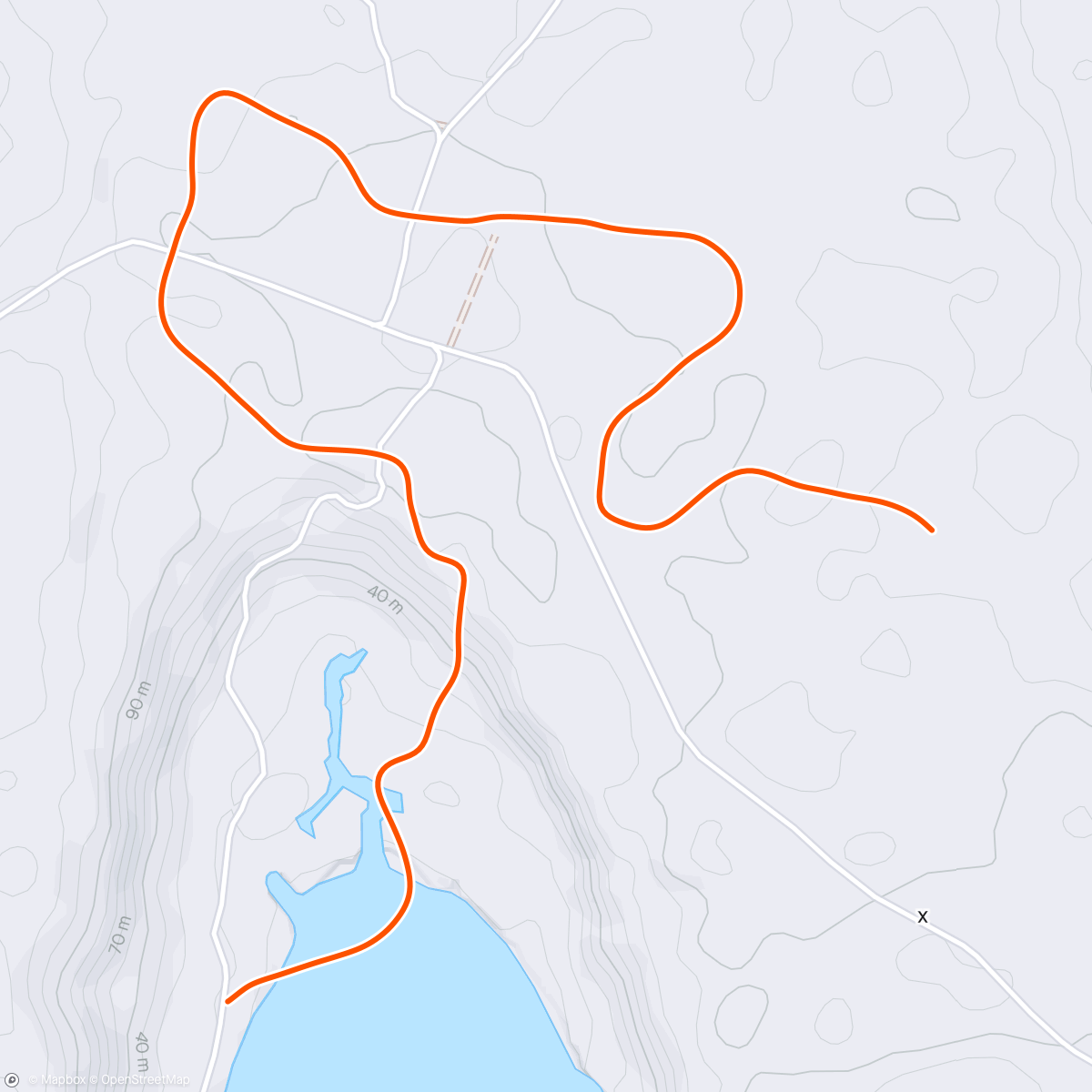 Map of the activity, Zwift - Twilight Harbor in Makuri Islands