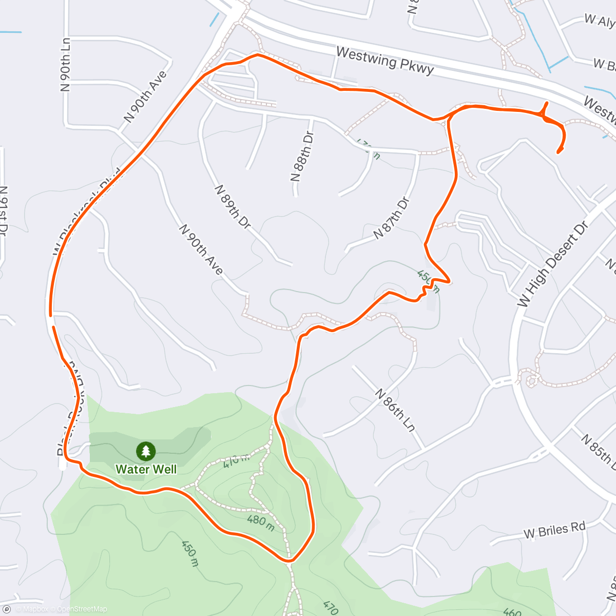 Map of the activity, Round 2