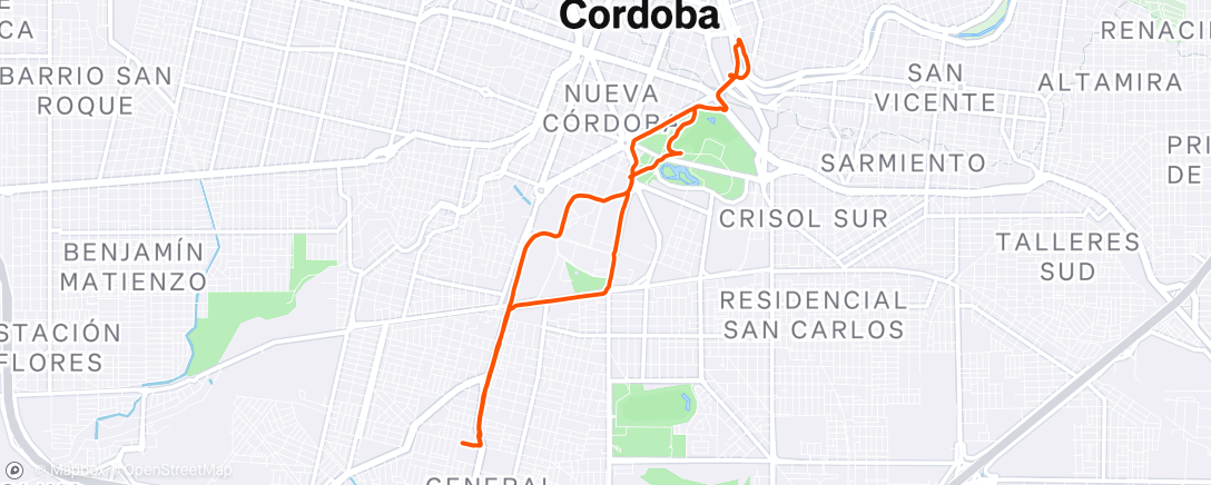 Map of the activity, Glúteo medio y LRMQTP 🤕🤬