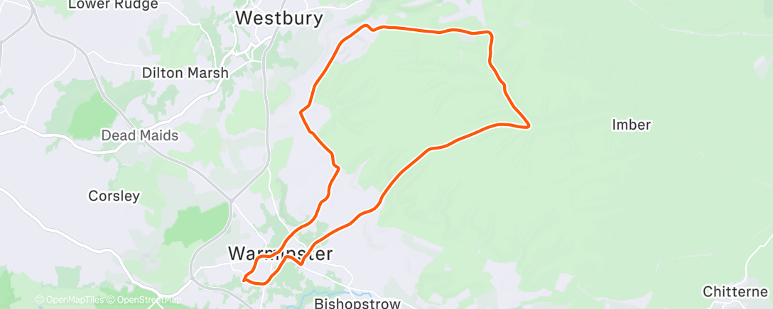 Карта физической активности (Long run onto the ranges)