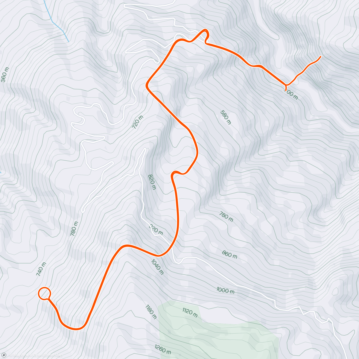 Карта физической активности (Zwift - Climb Portal: Col du Rosier at 50% Elevation in France)