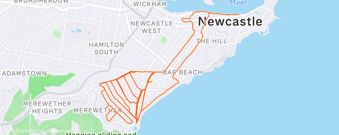 Map of the activity, Flyers white train 🎄