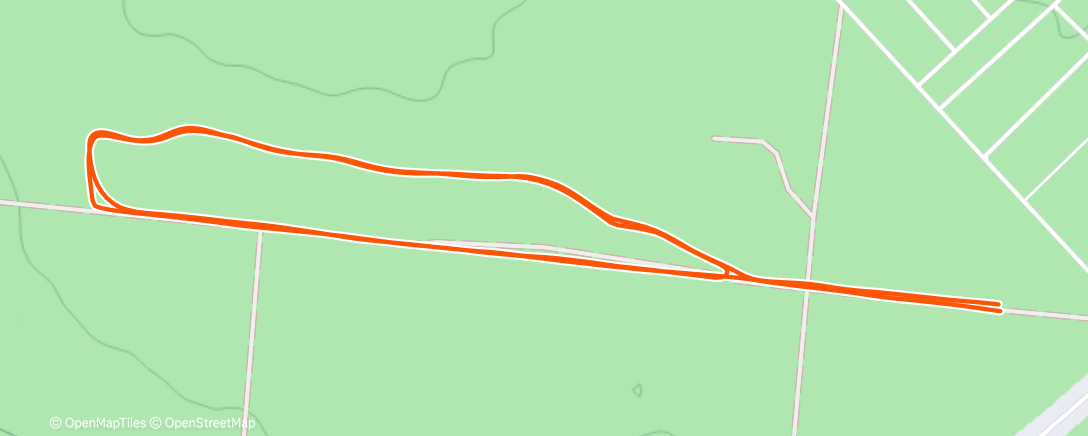 Map of the activity, Тренировка (день)