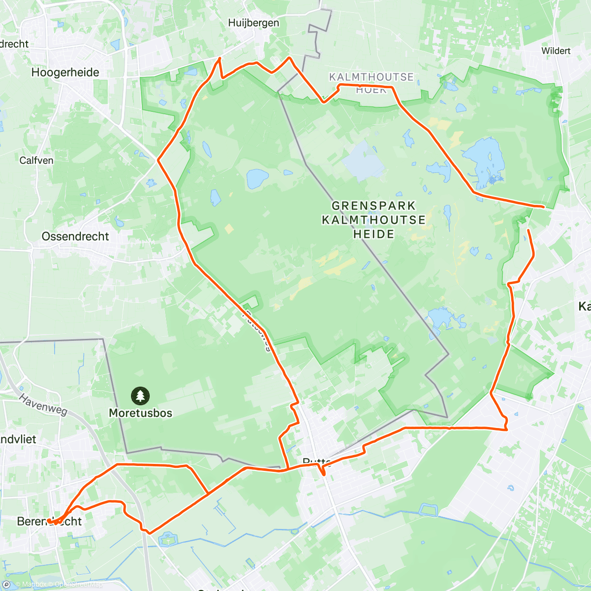 Map of the activity, Namiddagrit