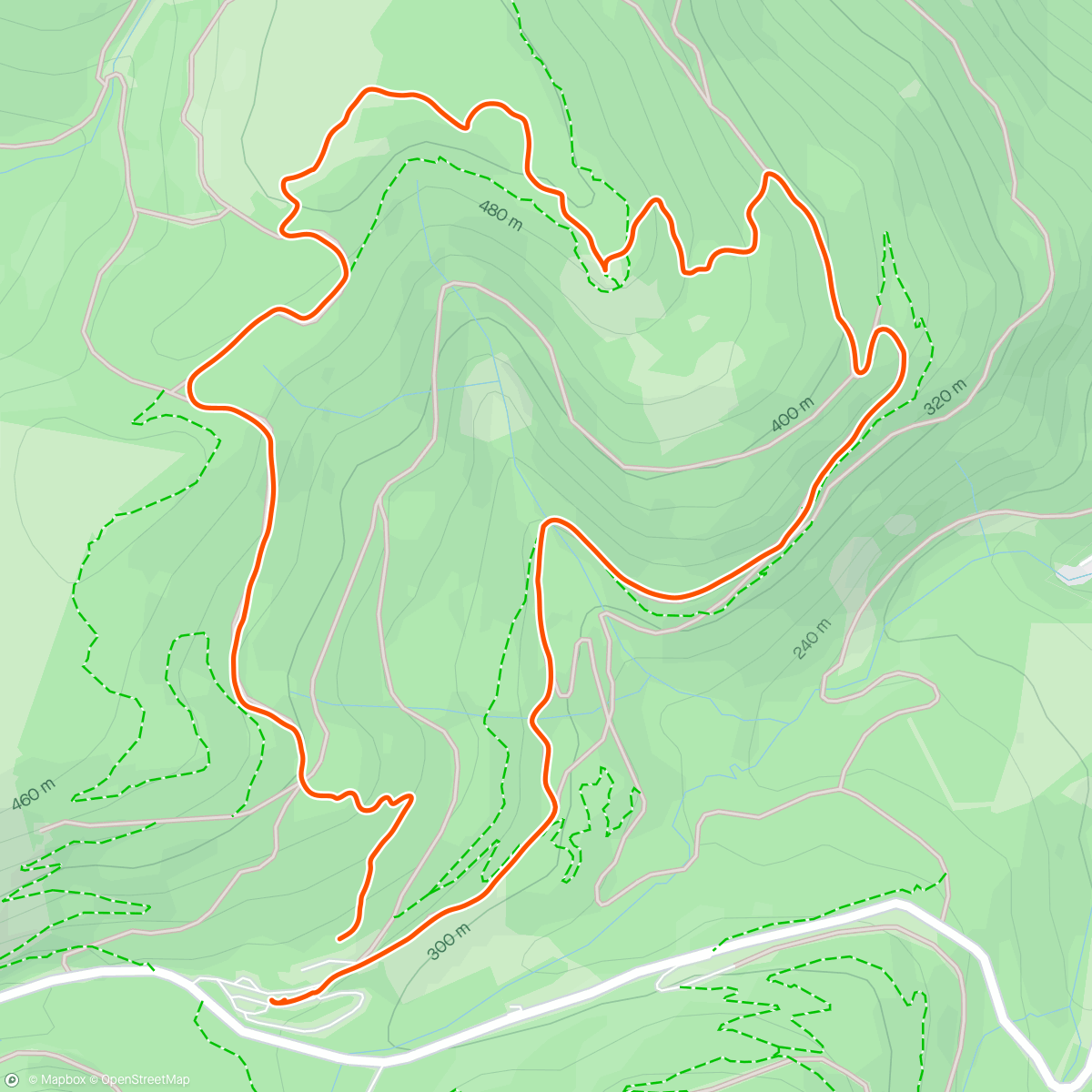 Map of the activity, Whinlatter Pass Forest Lake District