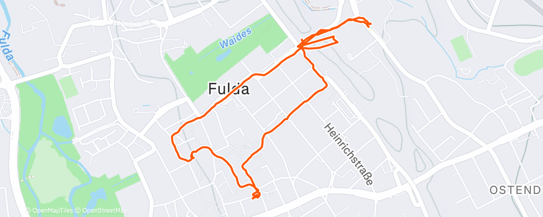 Map of the activity, Zum lecker griechisch Essen 😋