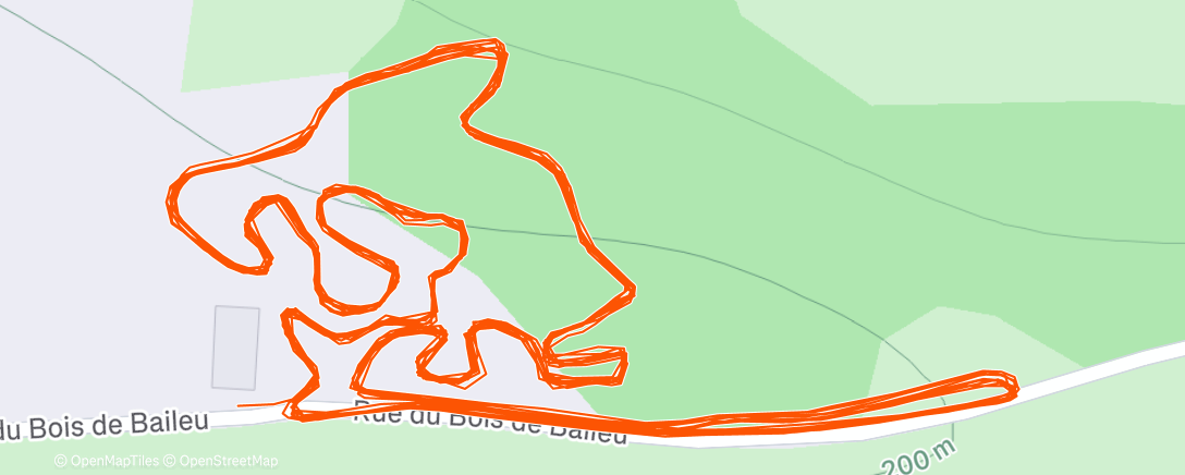 Карта физической активности (Cx Falmignoul P1/6
P4/30)