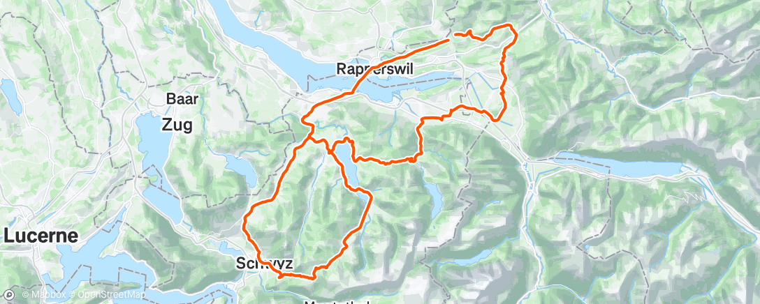 Map of the activity, Sunday Chnusti-Rundi