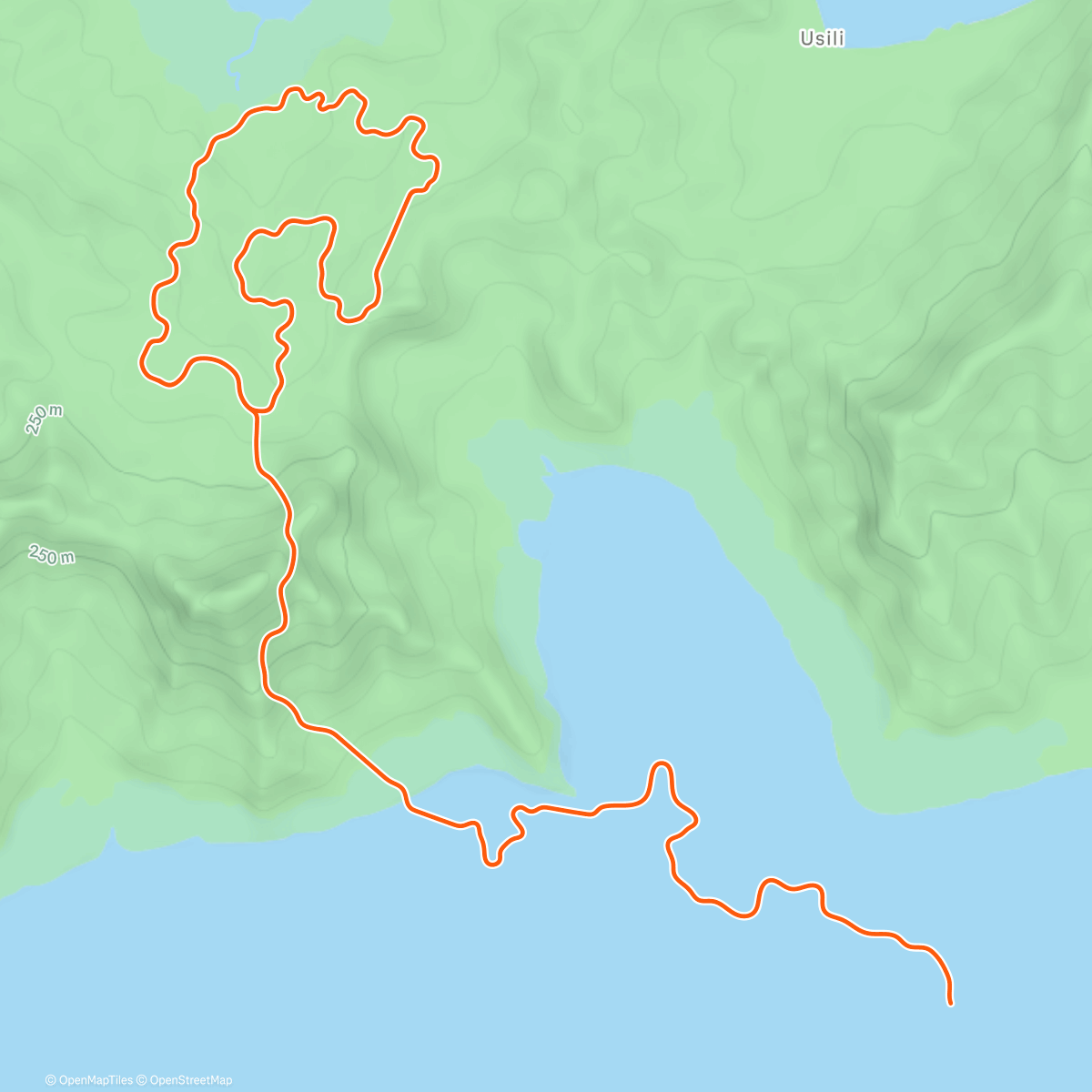 Map of the activity, Zwift - Climb Control in Watopia