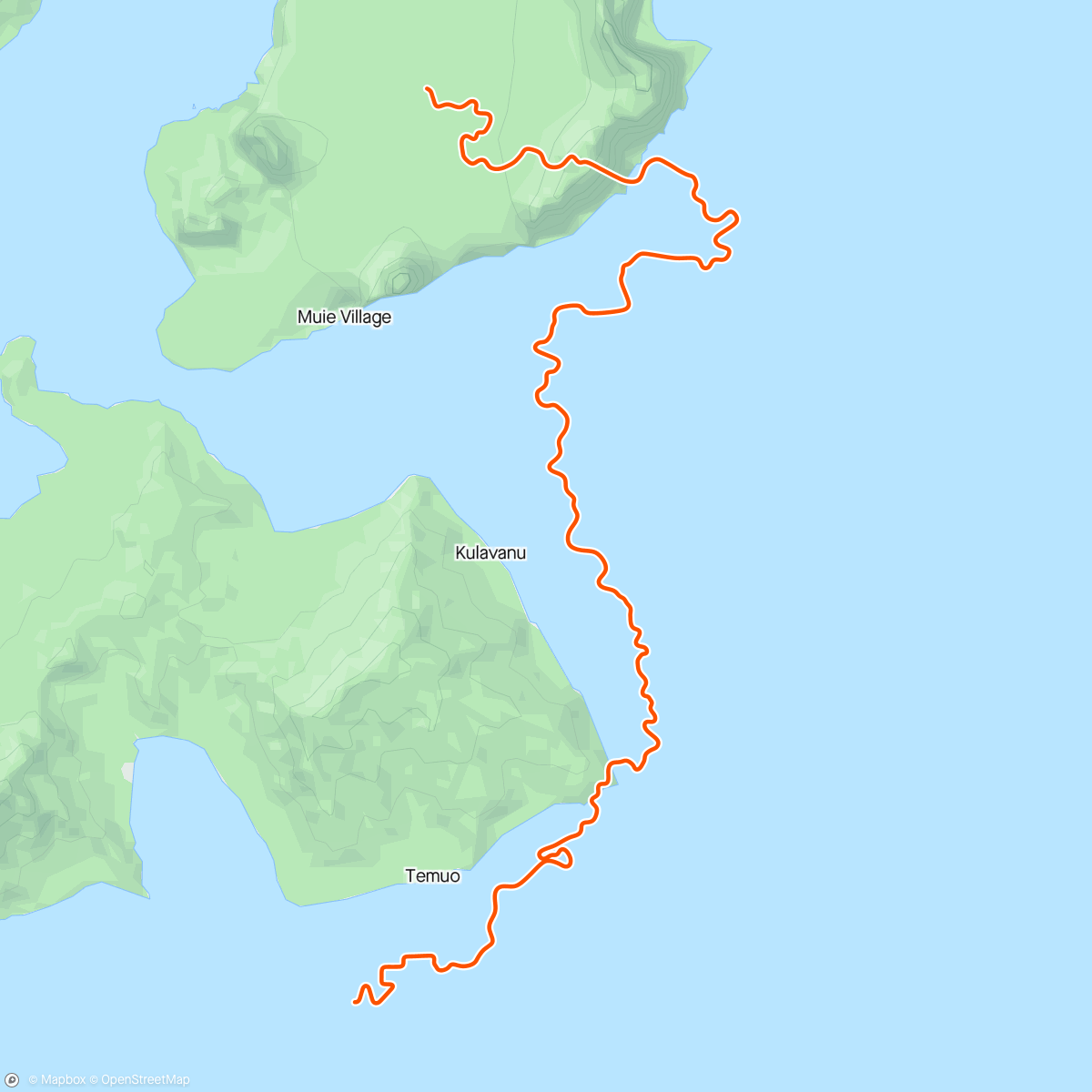 Map of the activity, Zwift - Group Ride: GXY BZwift tur