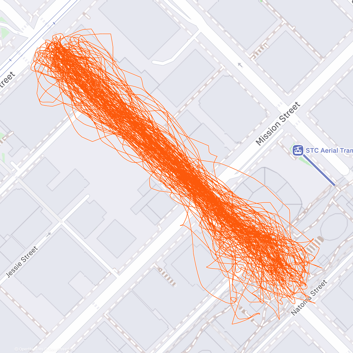 Map of the activity, Lunch Run: 🌯 When your watch dies and the Ying party rolls up, it's probably a sign to stop 🍸