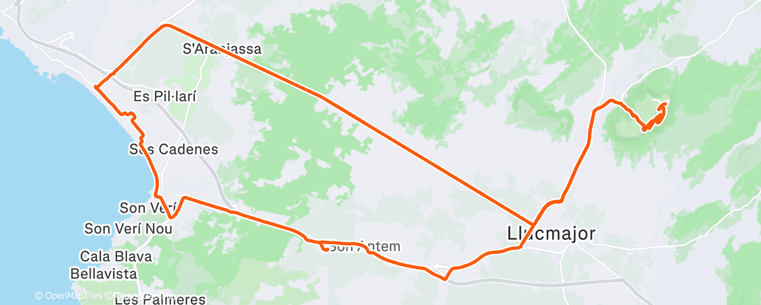 Mappa dell'attività Rennradfahren