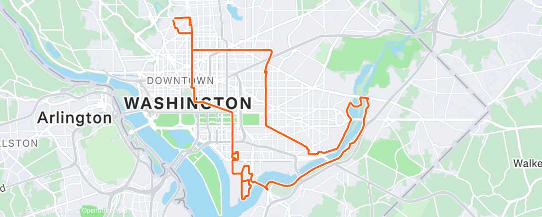 Карта физической активности (New Year Ride)