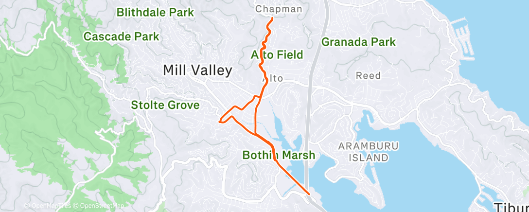 Map of the activity, Holiday Squeeze