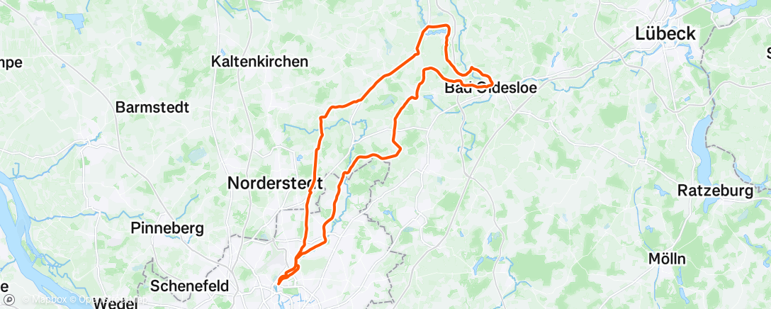 Map of the activity, Laus es raus, lass es kreisen.. 🎶