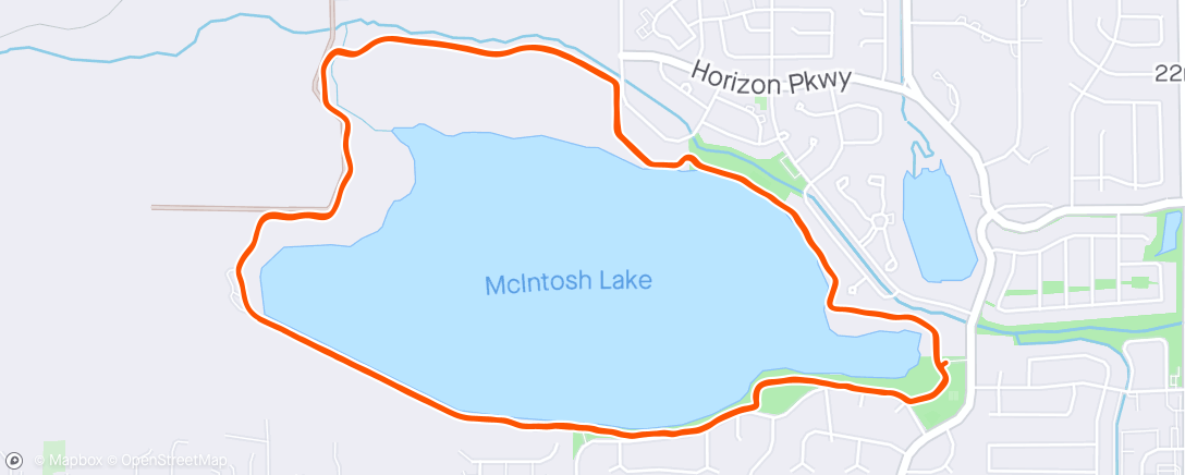 Map of the activity, 🪿 McIntosh Lake Nature Area