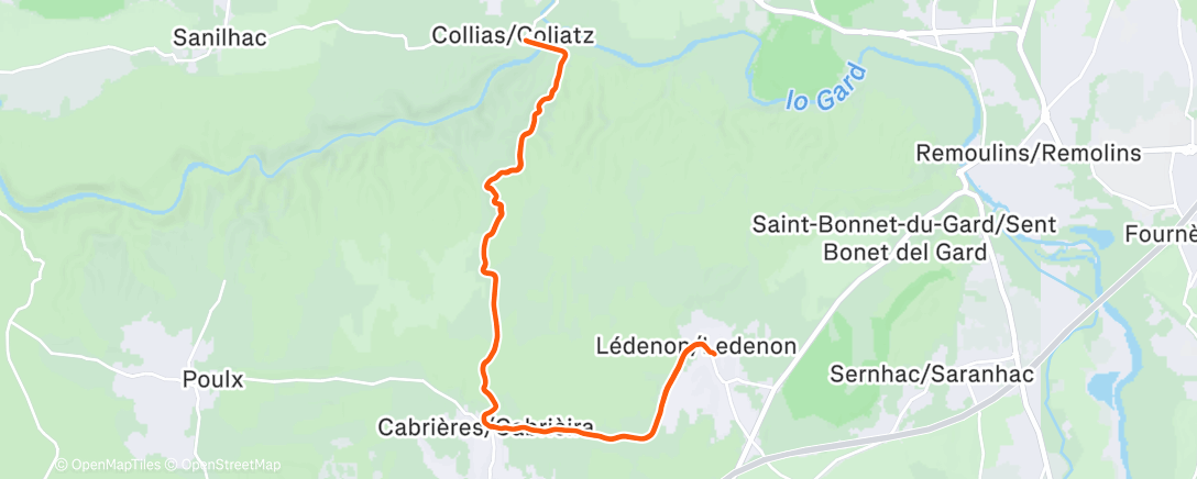 Map of the activity, Beaumont Express #42