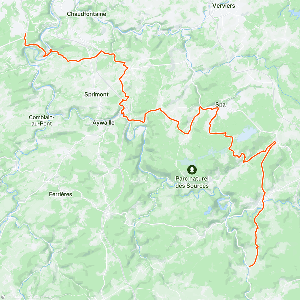 Map of the activity, Recon Liège 🍋