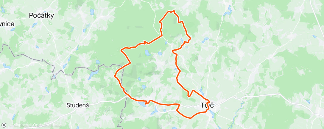 Kaart van de activiteit “Afternoon Mountain Bike Ride”