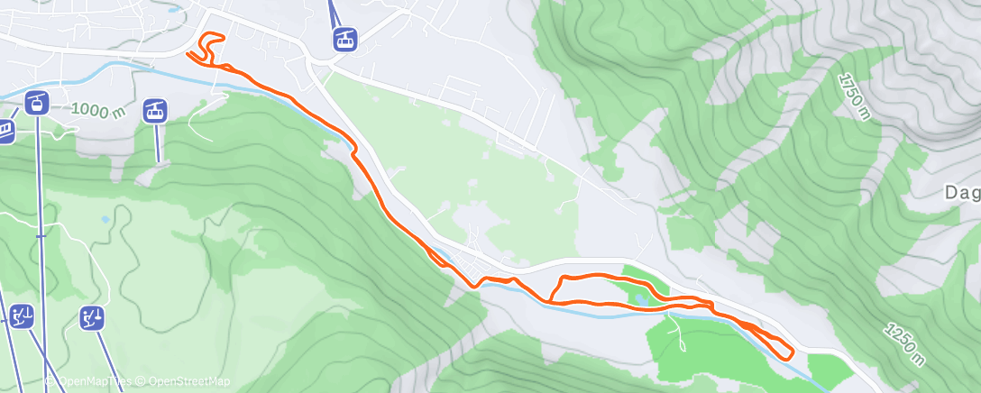 Карта физической активности (Morning Nordic Ski)