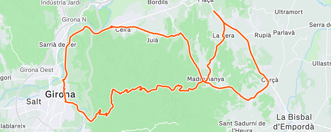 Map of the activity, Morning Ride 🥶